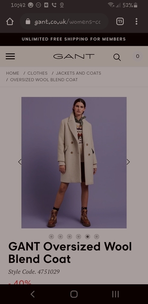 Thoughts on a coat
