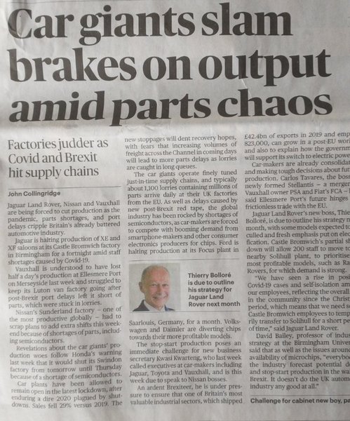 Westministenders: Biden Time Til The Penny Drops