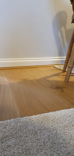 Grey walls with cream coloured woods