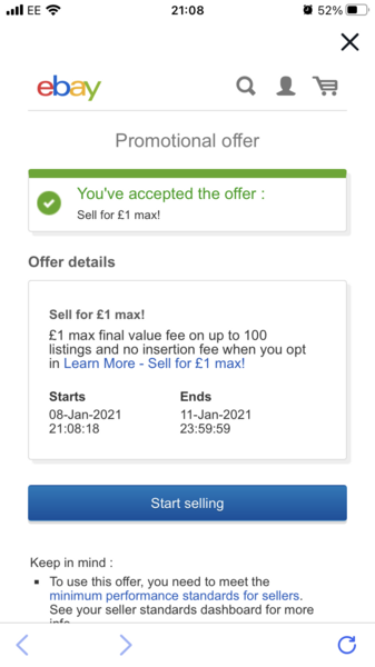 Anyone fancy an eBay challenge to kick off the New Year?