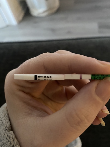 Faint line??