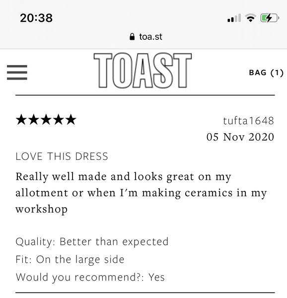 Toast... Numero 5 ! ... Going into Winter ....