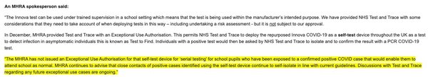 So Gav says schools could stay shut beyond half term.....