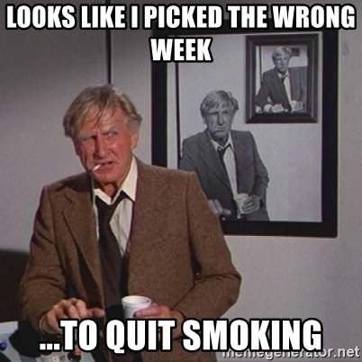 To wonder why they haven’t said anything about smokers?