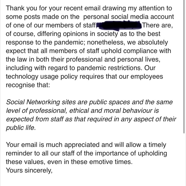 How would you feel about this?