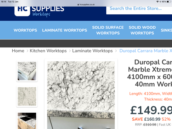 What kitchen worktop do you have?