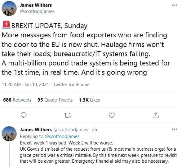 Effects of Brexit deal on Scotland