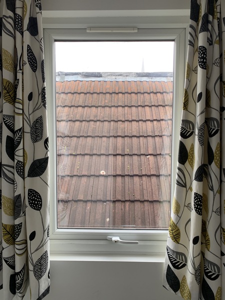Suggestions for window that looks out onto a roof