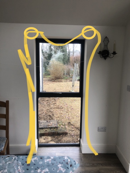 Help dressing tall narrow window - swag?
