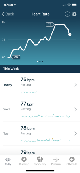 Resting Heart Rate Early Pregnancy