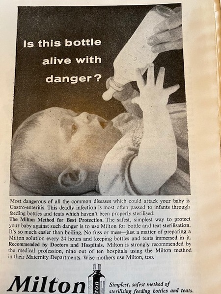 Mother and baby advice from 1960 - ask away!