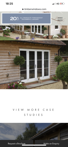 Timber cladding