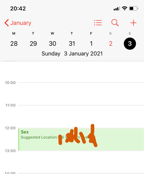 Do other people’s phones suggest they have sex with their neighbours
