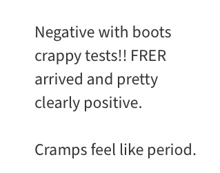 How many days before your period did you test positive?