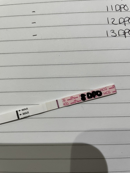 Faint positive or evap?