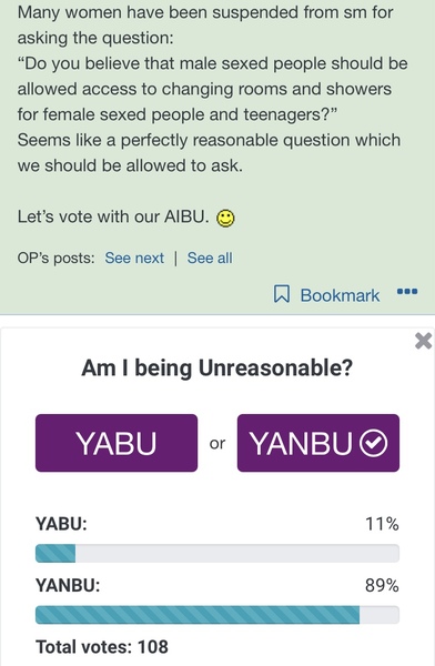 AIBU to think women should not be banned from Social media for asking the question - Thread 2