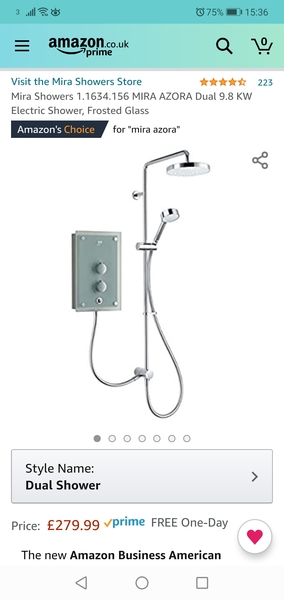 Does anyone have a genuinely great electric shower?