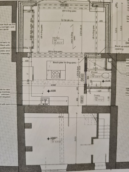 Toilet facing kitchen island help!