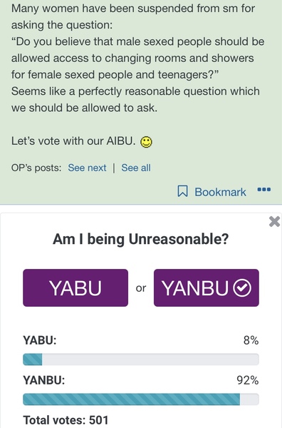 AIBU to think women should not be banned from Social media for asking the question - Thread 2