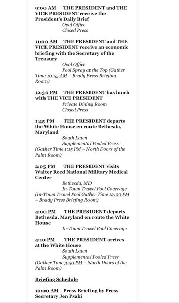 Moving on.... it's Biden/Harris Administration time (#124)