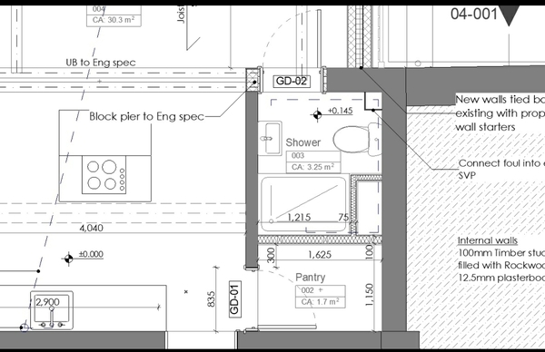 Toilet facing kitchen island help!