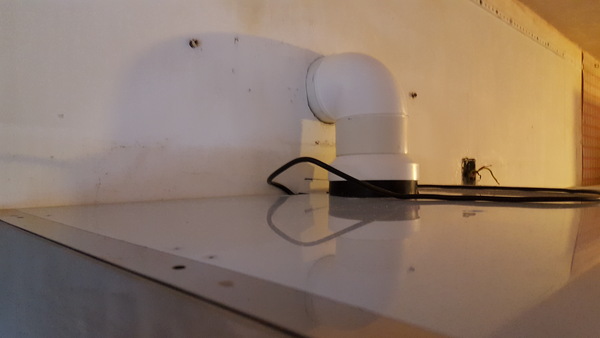 Ventilation in open plan room
