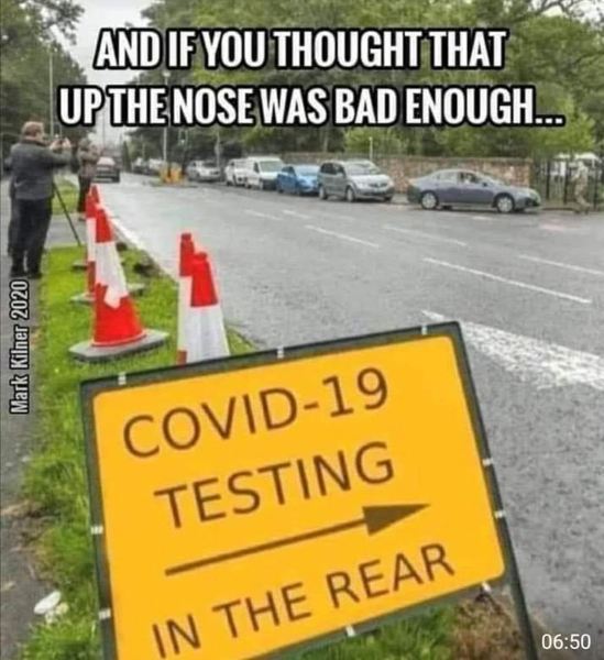 Anal swab coronavirus test...yes or no?