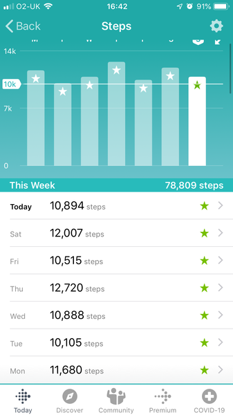 Losing lockdown pounds & MOVING - 10k steps/day - please join me!