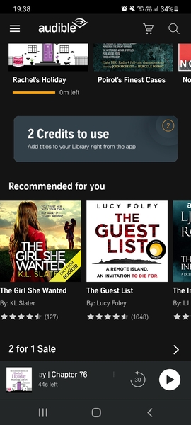 Audible...what am I doing wrong?