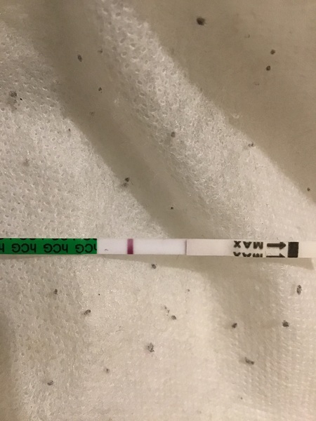 doe this look like an extremely faint positive