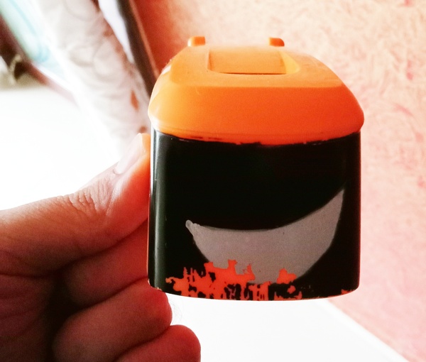 Baby scratched and ate paint off a plastic toy. Feeling concerned