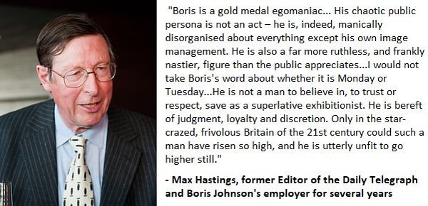 Why does everyone hate Boris?