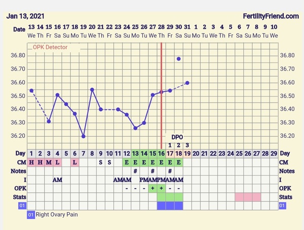 9DPO Symptom Spotting