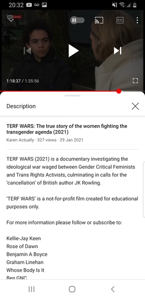 'T*rf Wars' documentary on YouTube