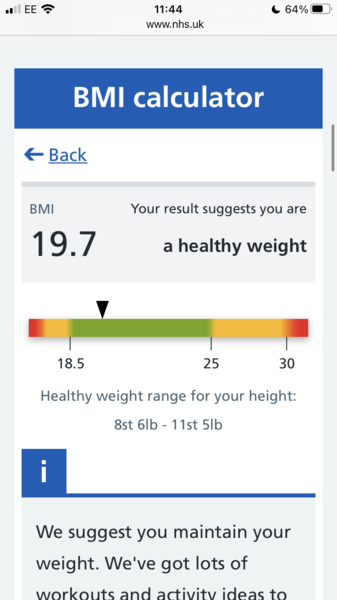 OMG I'm 11 stone