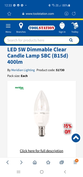 Lightbulbs! Lost the will to live