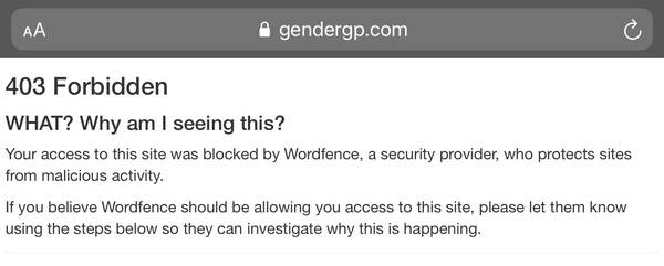 Gender GP - Safeguarding Concerns