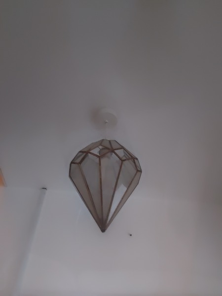 How to clean old glass lamps