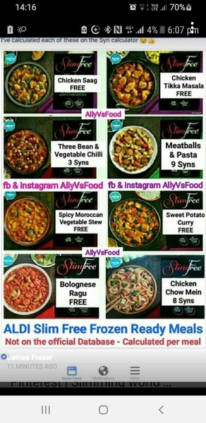DAILY MENU 4 Please post what you eat