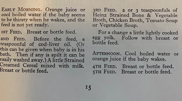 Mother and baby advice from 1960 - ask away!