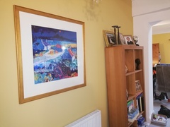 Shades of rich yellow for living room