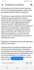 to think Derbyshire police need to read the LAW and understand that you can't fine people when they are not breaking it