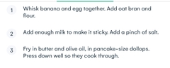 Homemade English pancakes that don’t taste like egg?