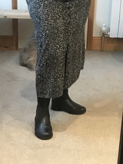 This skirt with these boots?