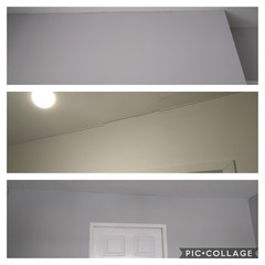 New plaster cracking