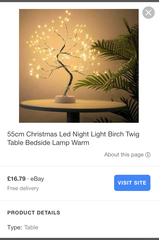 Something sparkly to replace my tree