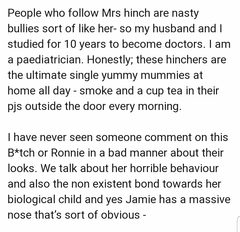 To think Mumsnet isn't any better than Tattle life?