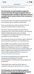 What has your work done with regards to COVID