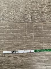 Faint line??