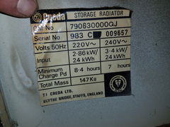 Storage heater controls
